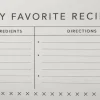 2" My Favorite Recipe Customizable Ornament