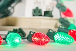 250' Outdoor Christmas Lighting Kit - Red/Green