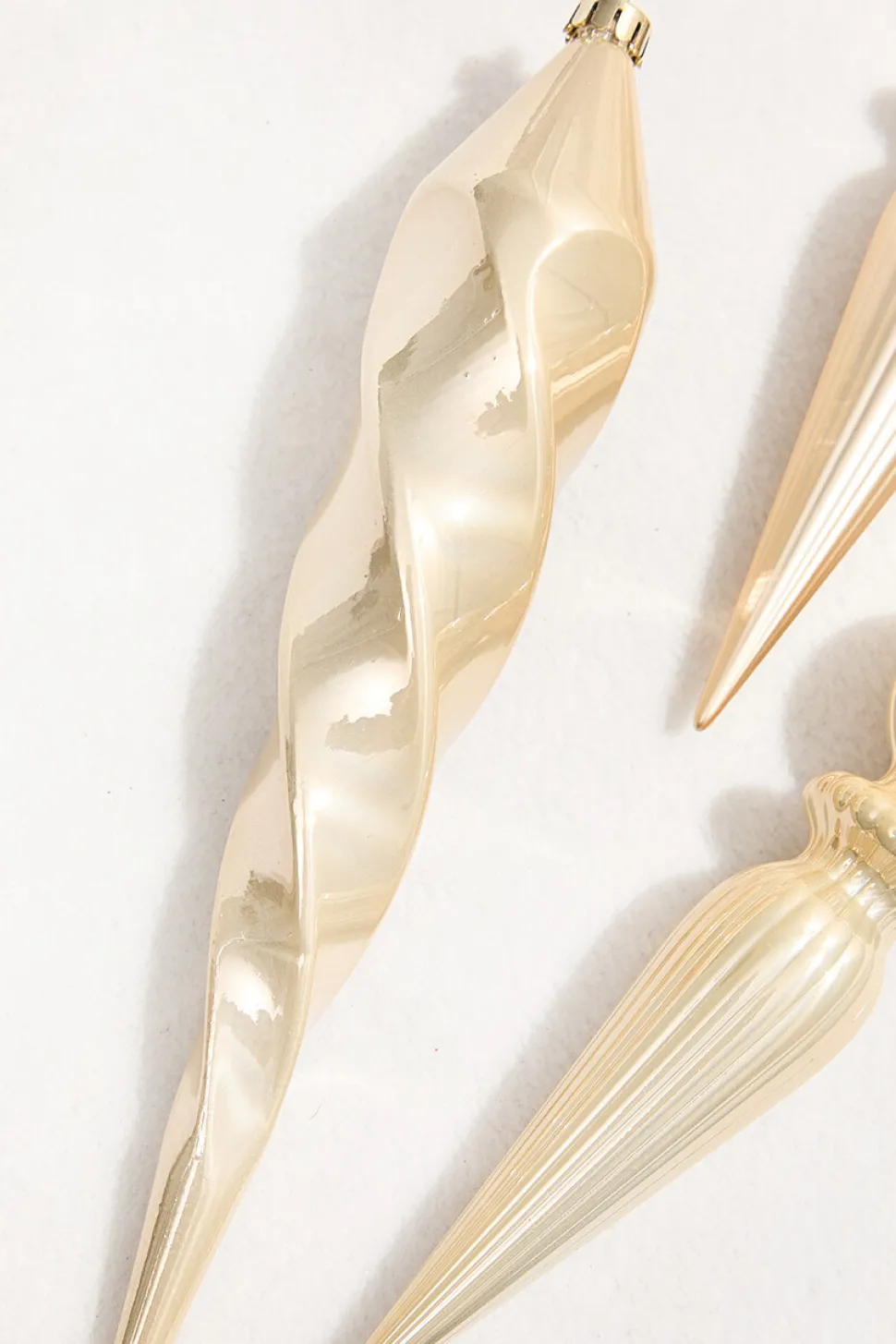 12" Pearl Finial Boxed - Set of 4