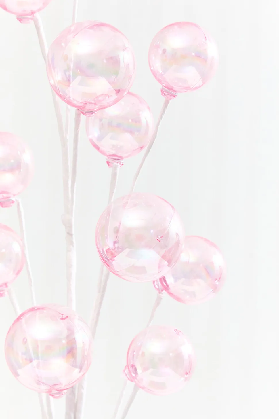 28" Pink Bubble Spray