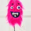24" Pink Furry Monster Spray