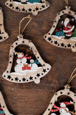 4" Plywood Bell Ornament