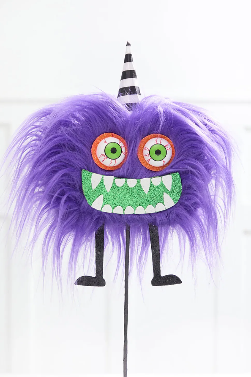 21" Purple Furry Halloween Monster Spray