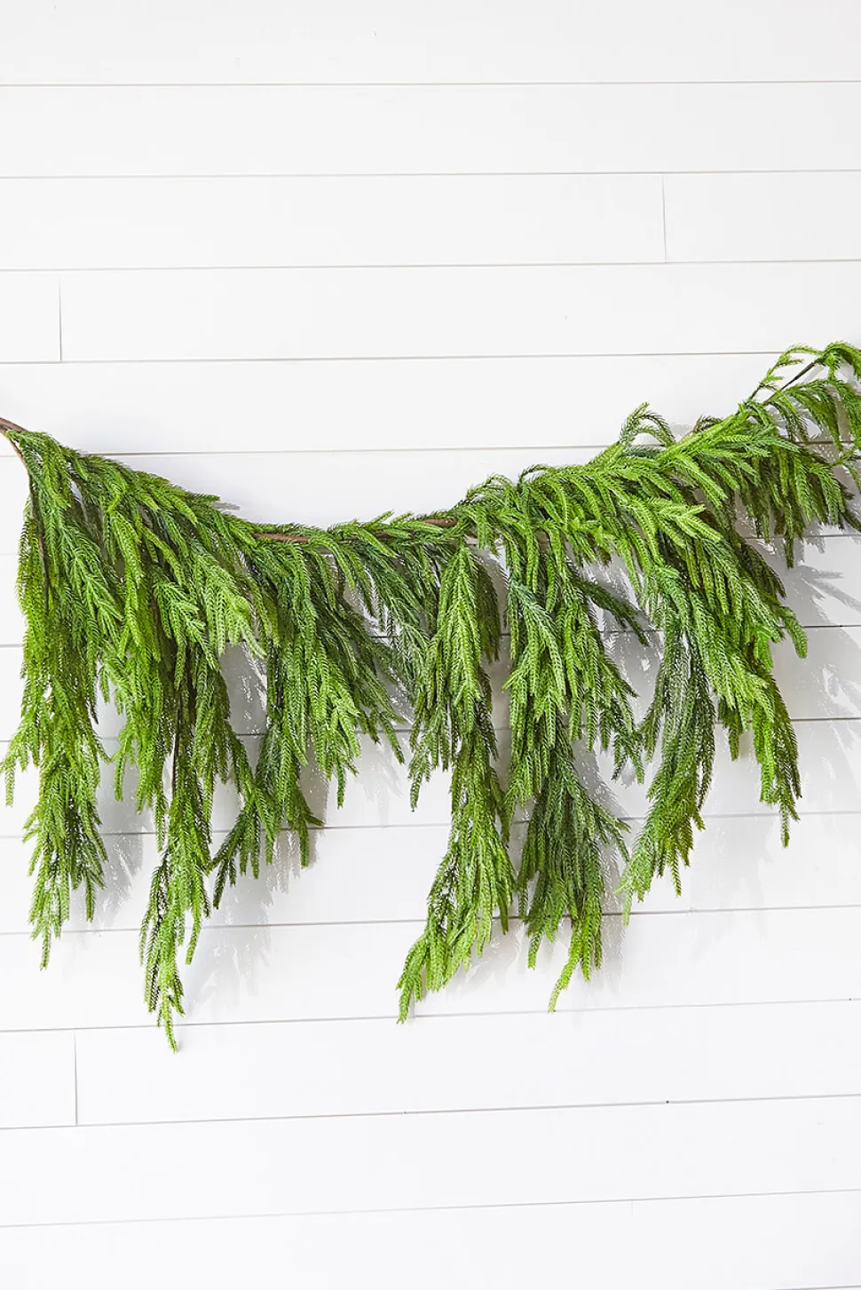 47" Real Touch Norfolk Pine Dripping Garland