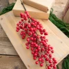 35” Red Orchard Berry Stalk