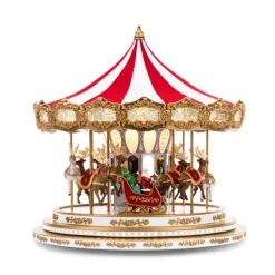 20" Regal Christmas Carousel