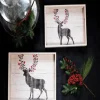 Reindeer Trays - Set of 2