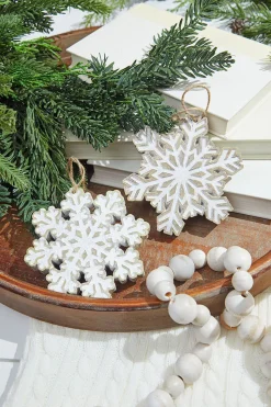 5” Resin Snowflake Ornament