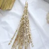 28” Sequin Glitter Grass Spray