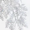 6' Silver Bling Bling Cedar Garland