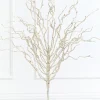 34" Snow Glitter Twig Branch