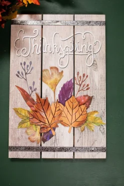Thanksgiving Greeting Sign