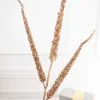 34” Triple Glitter Sequin Christmas Spray - Champagne