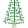 5' Twinkling Starry Alpine Tree - Green/Warm White 310 Lights