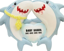 We’re Expecting Shark Family Personalizable Ornament