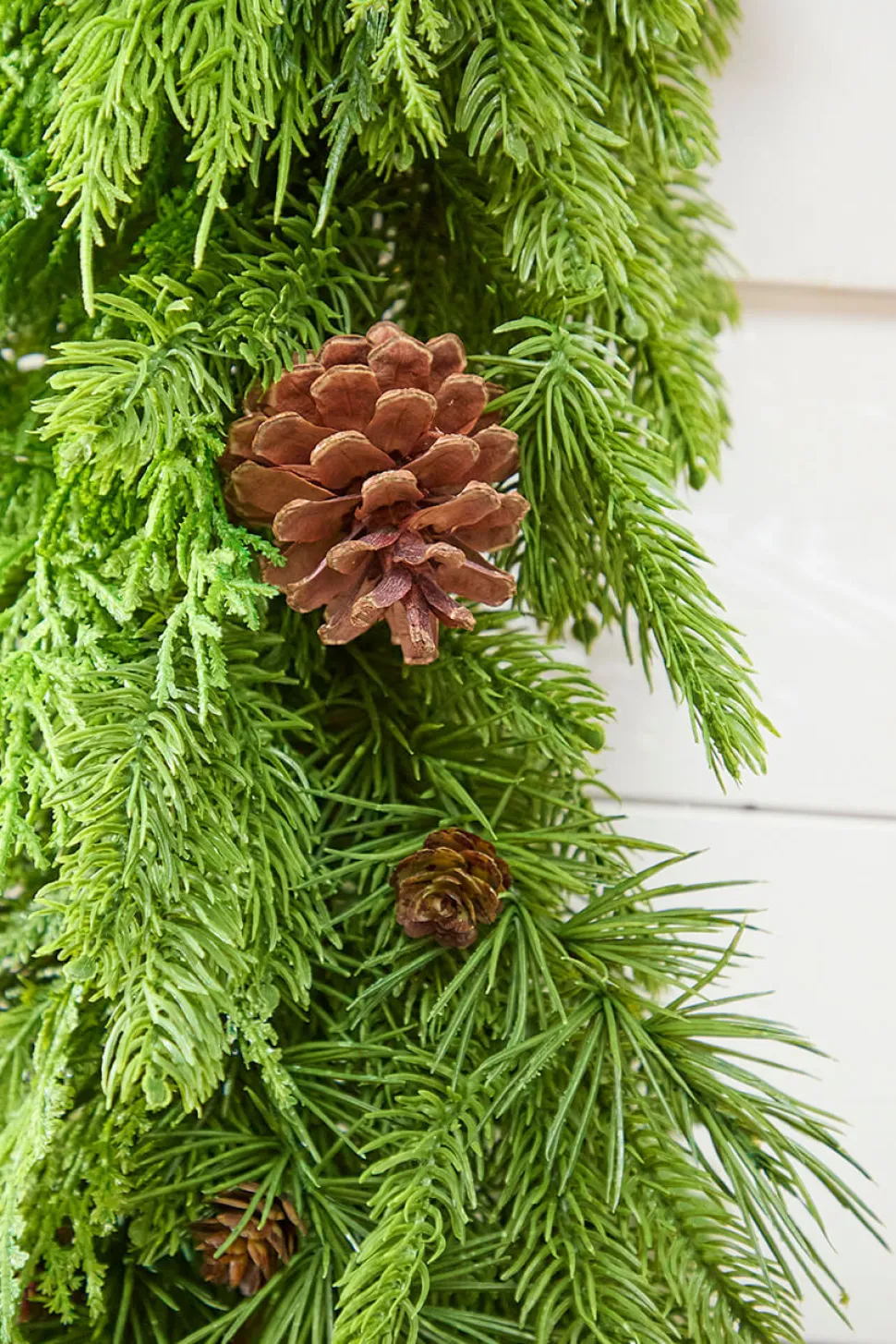 72" x 12" Natural Touch Mix Evergreen Garland