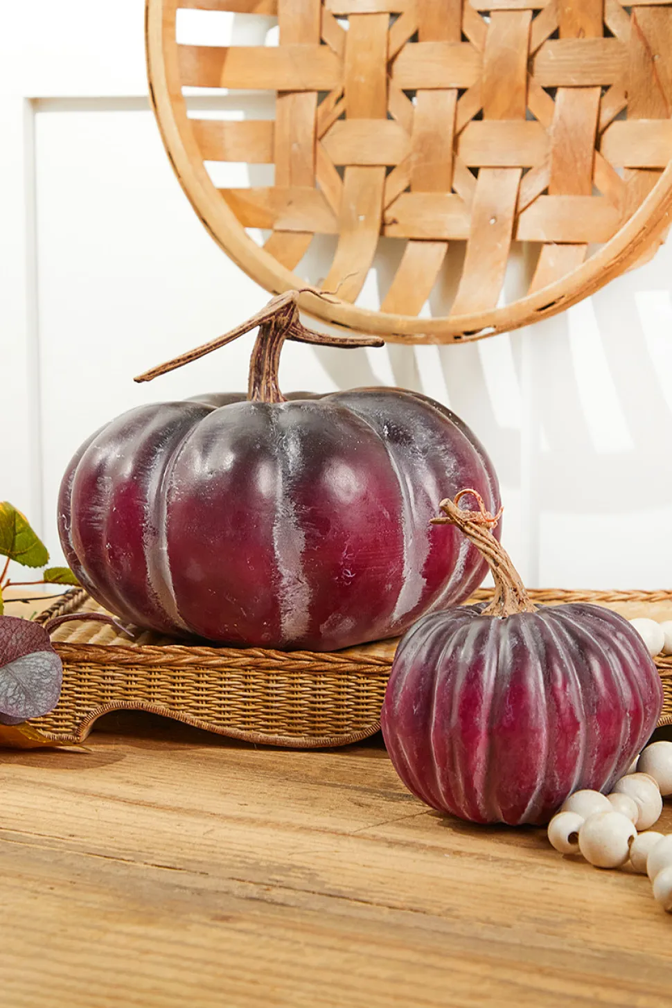 9" x 5" Plum Harvest Pumpkin Vine