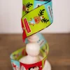 2.5” x 10 Yard Merry Christmas Penguin Holiday Ribbon