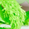 2.5" x 10 Yards Furry Green Ribbon